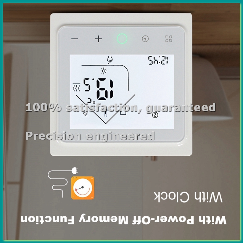 Wifi Thermostat - 16A Tuya Smart WiFi Thermostat Pengontrol