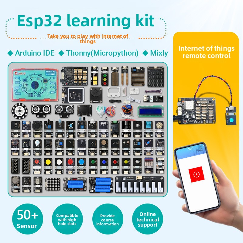 Iot Kit Beginner - Kit Papan Pengembangan ESP32 IoT untuk
