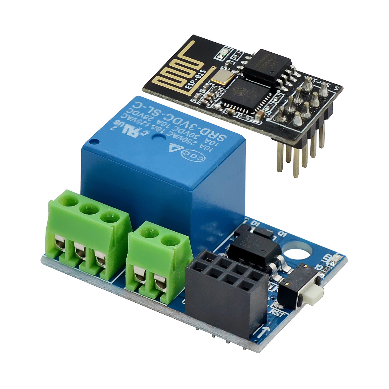 Esp32 Smart Home Kit - Modul Relay WiFi ESP-01S 5V 10A