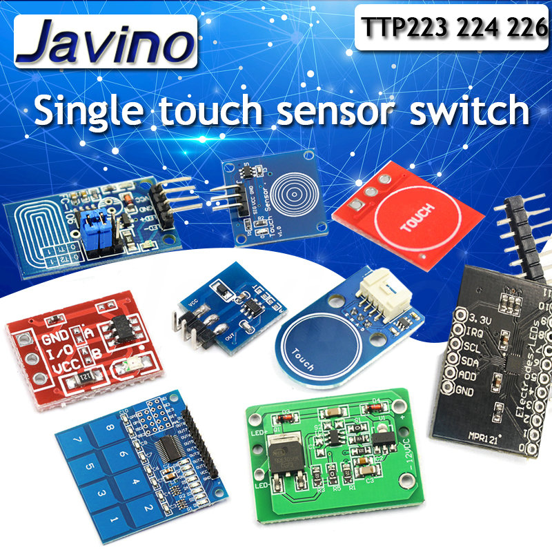 Sensor Kit Arduino - 1/4/8/16 Saluran TTP223 TTP224 TTP226 TTP229
