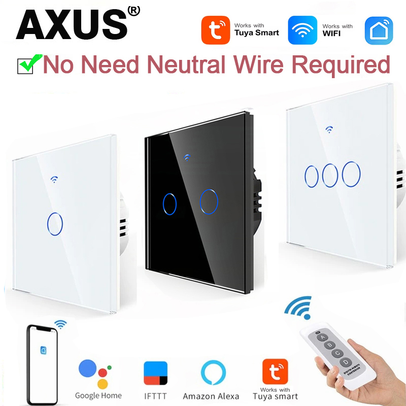 Smart Light Switch Wifi - AXUS EU WiFi Smart Light Switches
