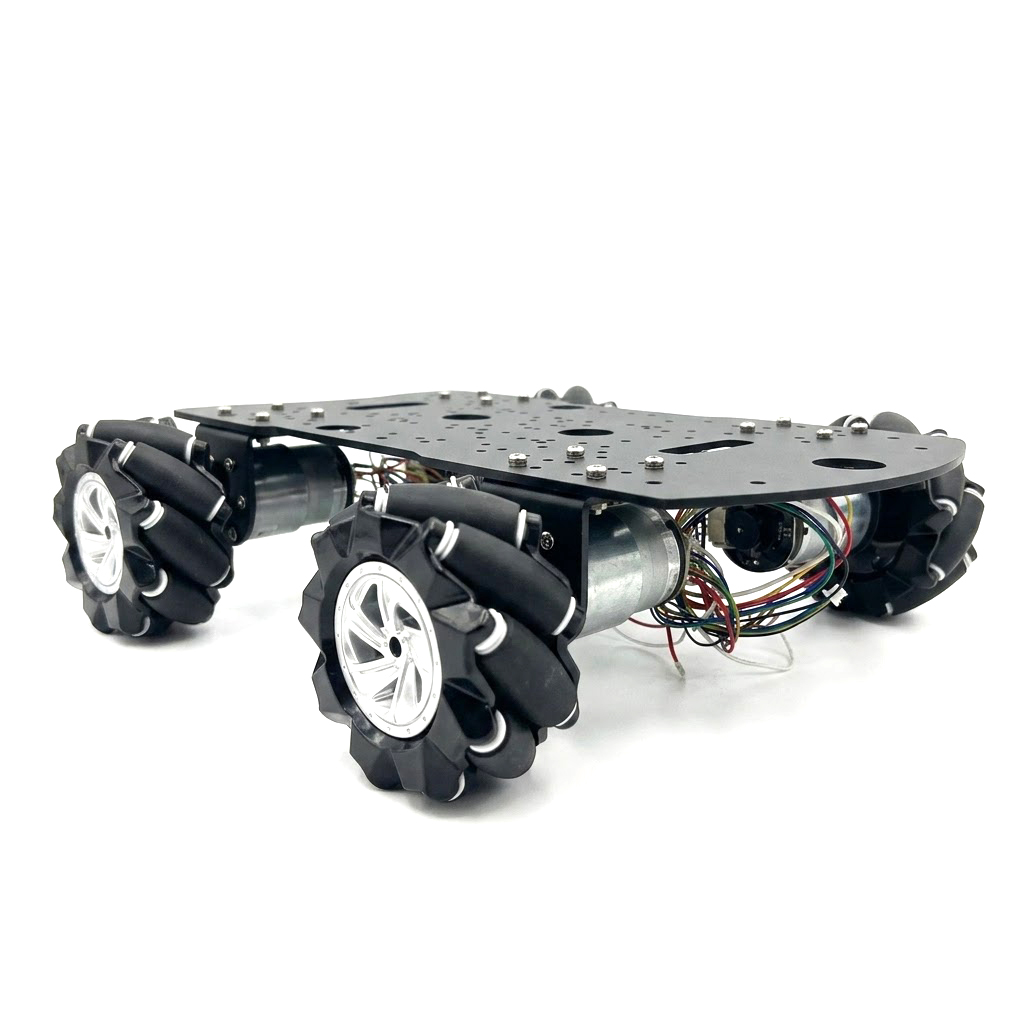 Stem Robotics Kit - Sasis Mobil Robot Roda Mecanum 80mm