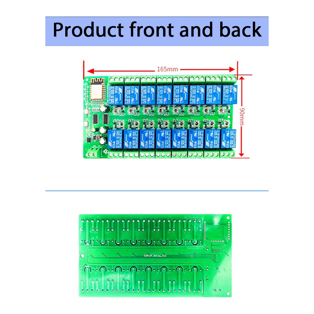 Esp8266 Relay Module - B14C ESP8266 Modul Relai WIFI 16