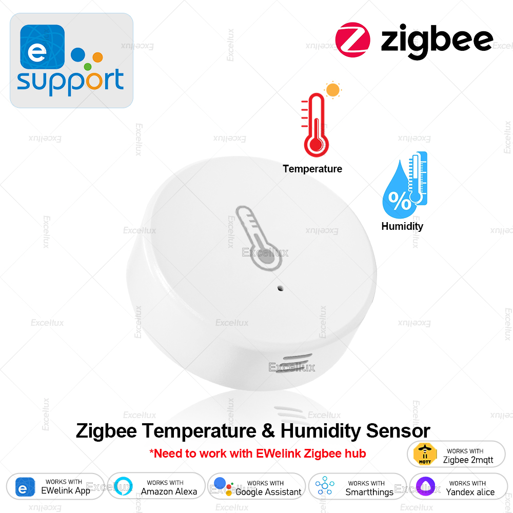 Smart Home Automation Kit - EWelink Smart Zigbee Sensor Kelembaban Suhu