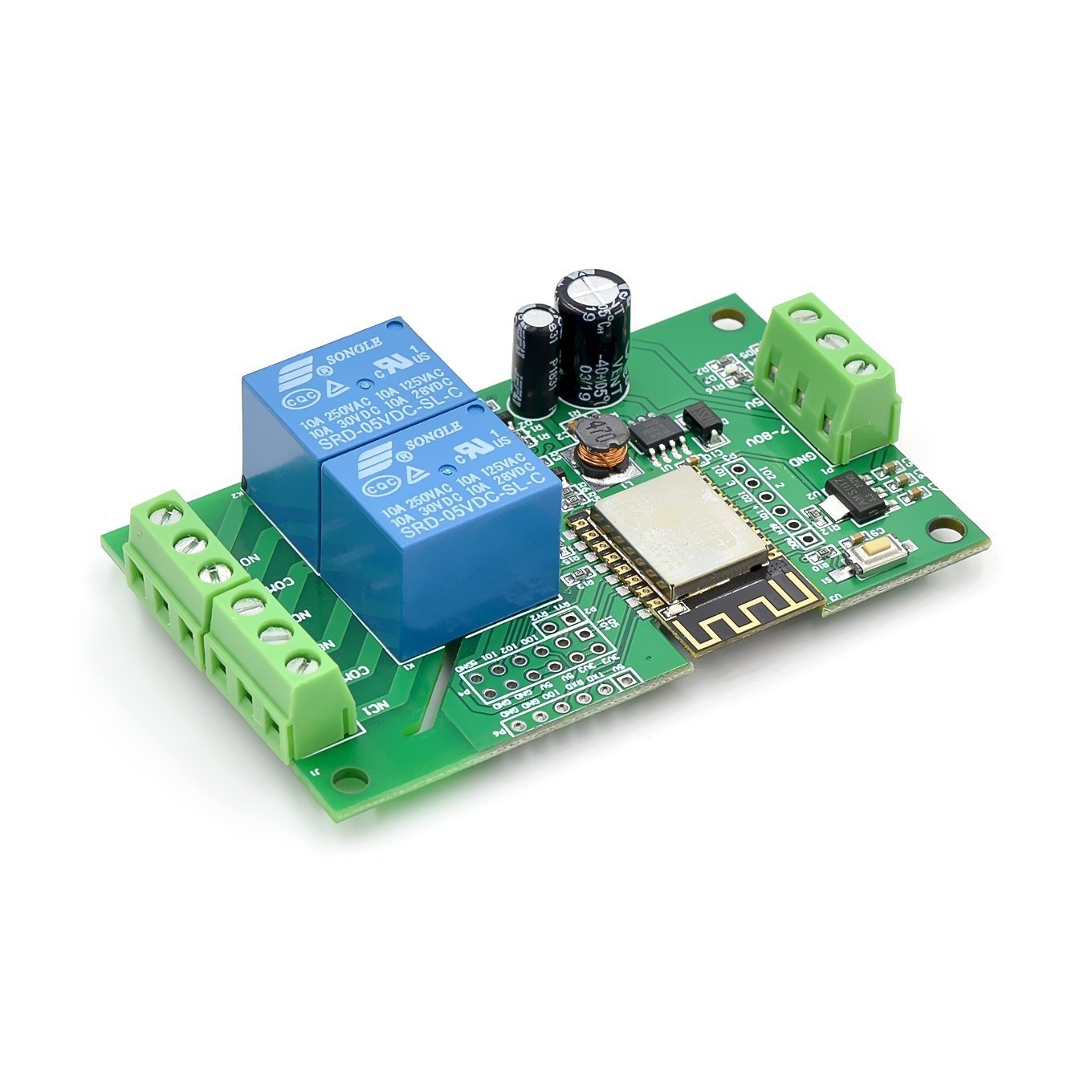 Esp8266 Relay Module - ESP8266 modul pengontrol Relay WIFI nirkabel