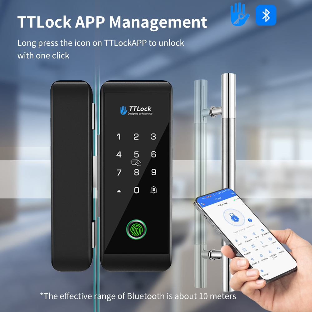 Smart Door Lock Wifi - Kunci Pintu Pintar TTLOCK dengan Teknologi