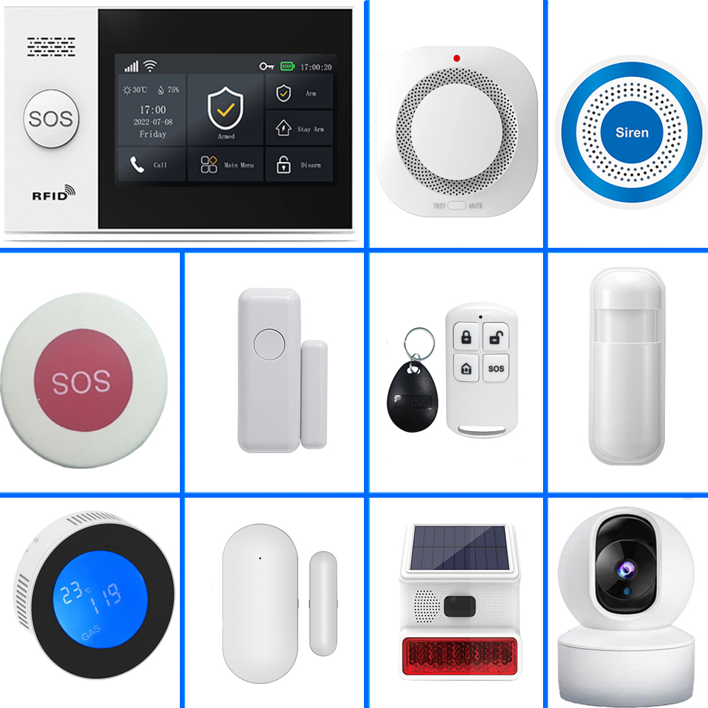 Smart Home Automation Kit - Sistem Alarm Rumah Pintar PGST 4G