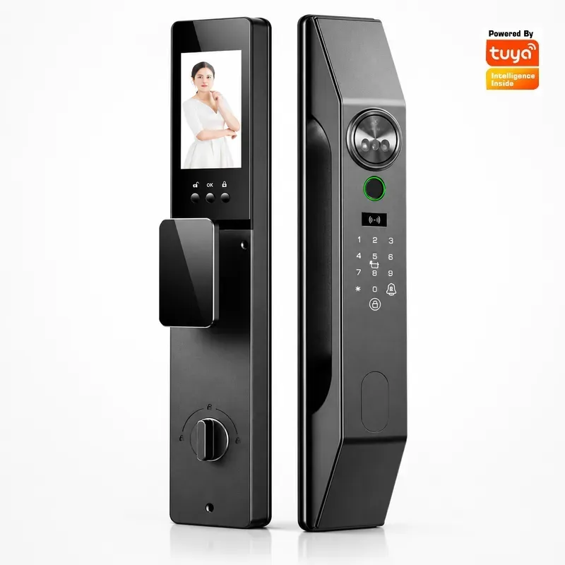 Kunci Pintu Pintar Rumah denga - Smart Door Lock Wifi ulasan dan harga