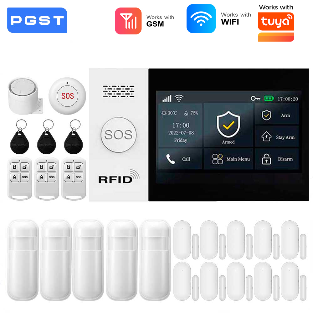 Sistem Alarm GSM Pintar WIFI 2 - Smart Home Automation Kit ulasan dan harga