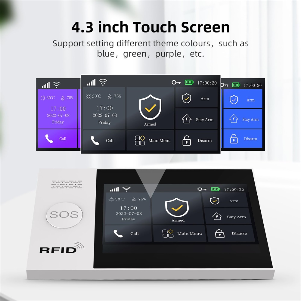 Sistem Alarm GSM Pintar WIFI 2 - Smart Home Automation Kit ulasan dan harga