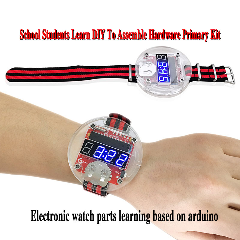 Kit LED Chip Tunggal Jam DIY B - Microcontroller Kit ulasan dan harga