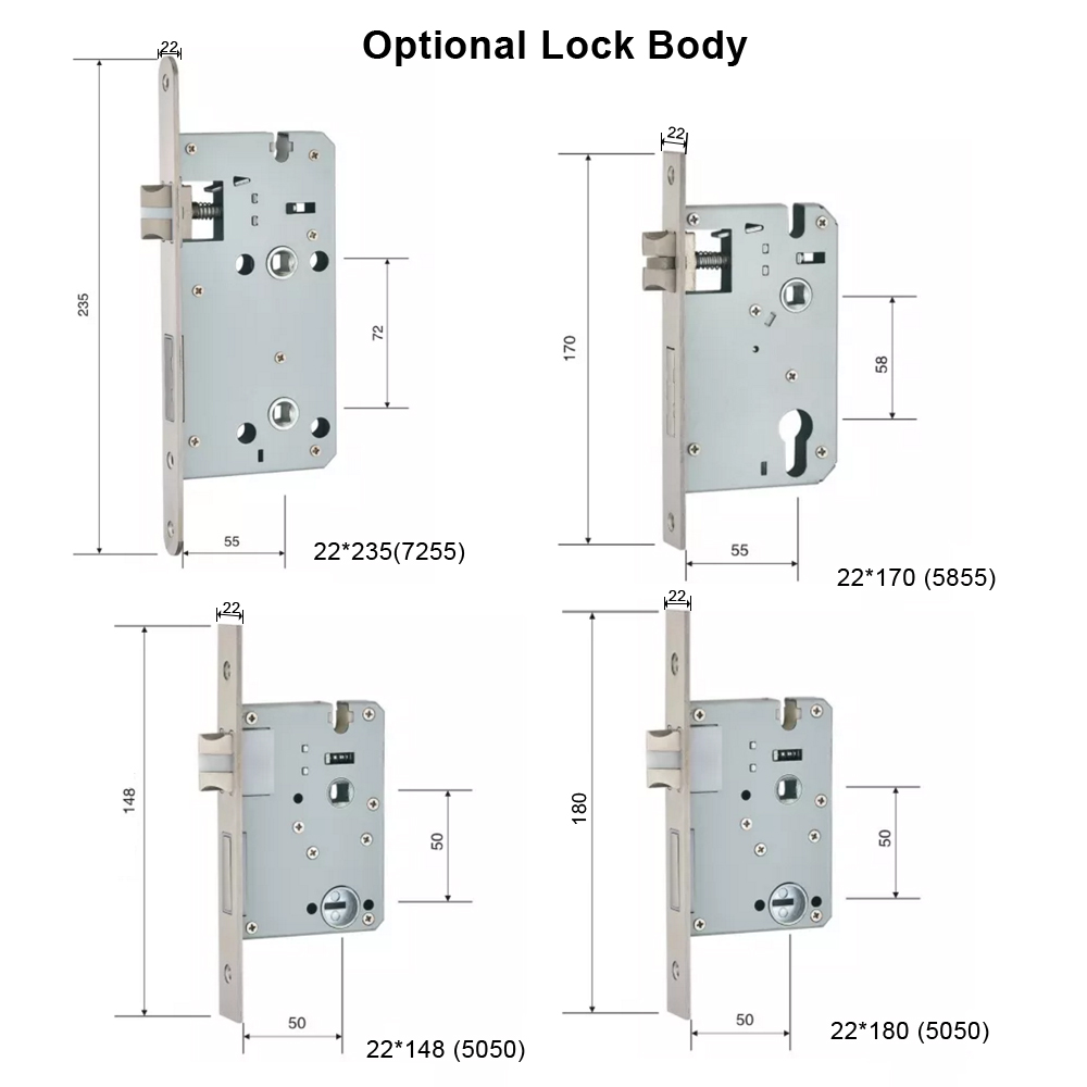 Tuya Smart Kunci Pintu Digital - Smart Door Lock Wifi ulasan dan harga