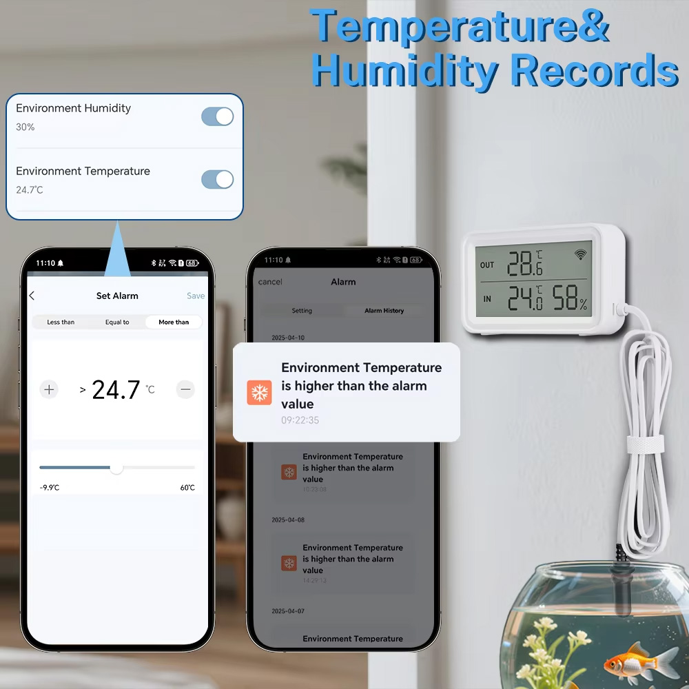 Sensor Suhu Kelembaban Ekstern - Wifi Thermostat ulasan dan harga