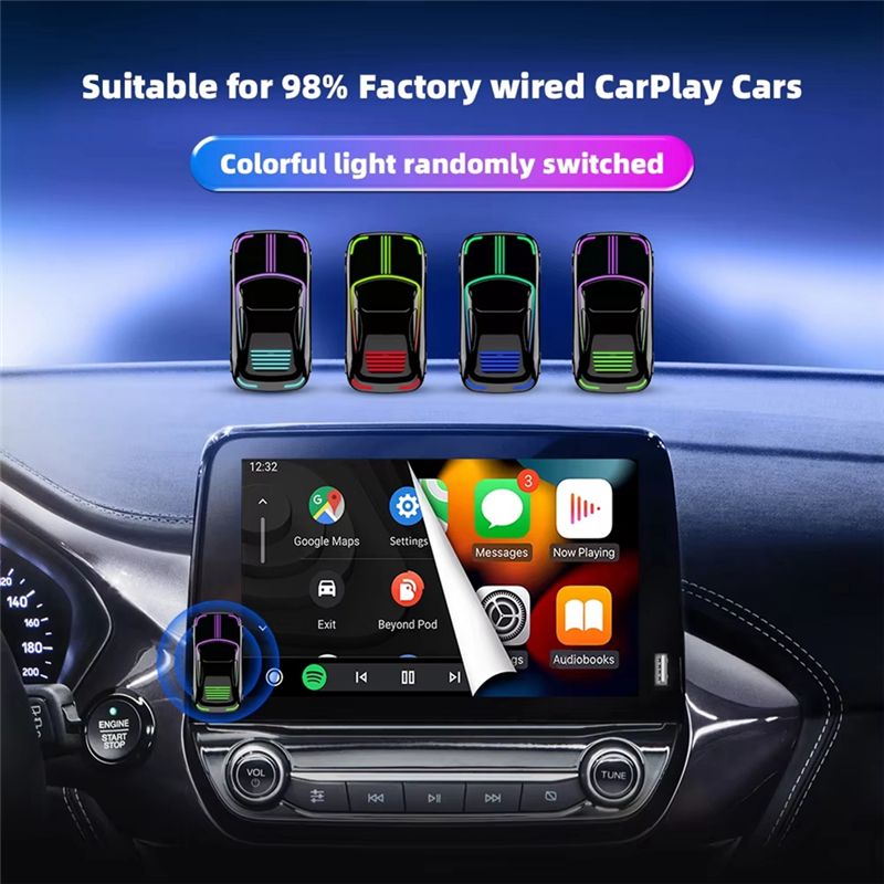 Adaptor Carplay Nirkabel Andro - Wifi Smart Plug ulasan dan harga