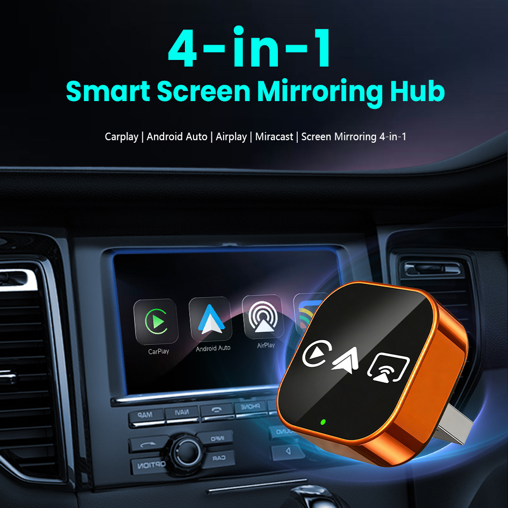 2026 4in1 Adaptor Carplay Nirk - Wifi Smart Plug ulasan dan harga