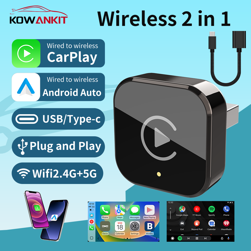 Adaptor Wireless Carplay Andro - Wifi Smart Plug ulasan dan harga