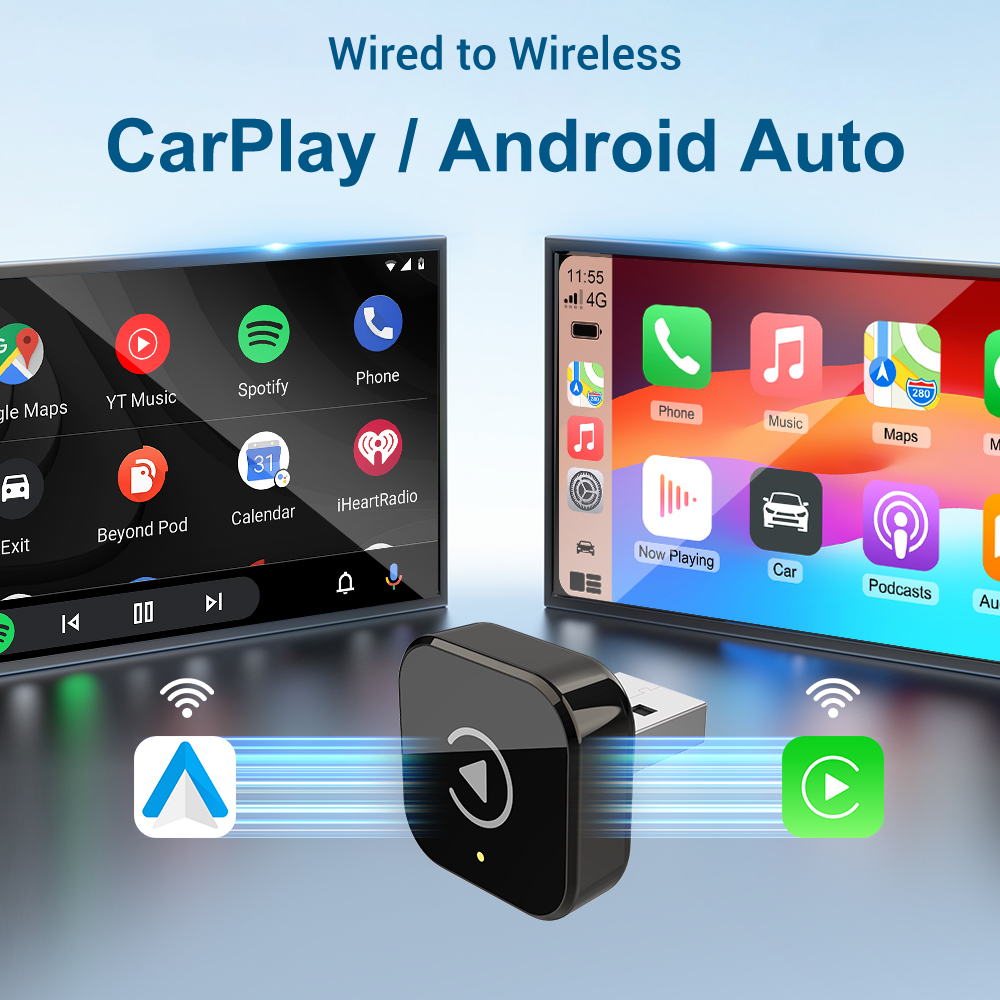 Adaptor Wireless Carplay Andro - Wifi Smart Plug ulasan dan harga