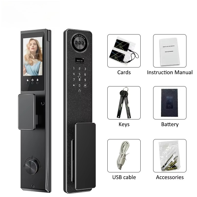 Kunci Pintu Pintar WiFi Tuya,  - Smart Door Lock Wifi ulasan dan harga