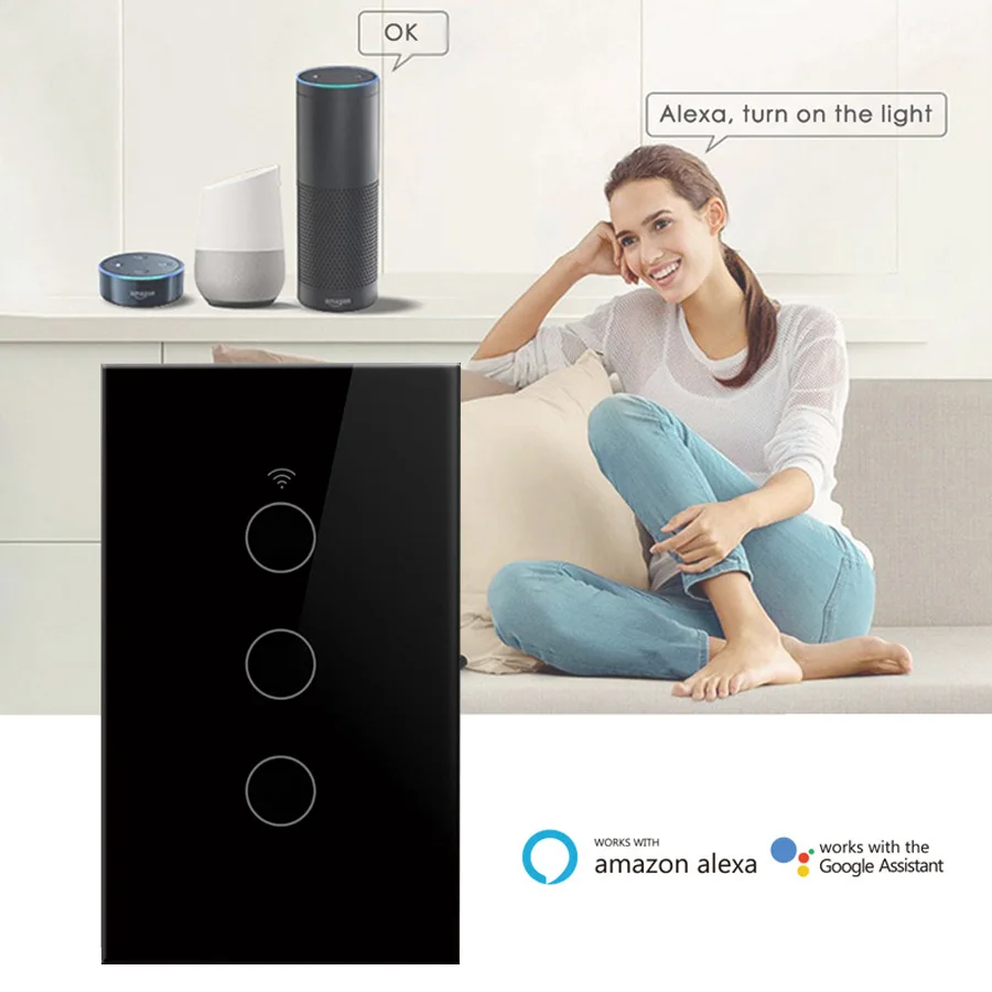 Sakelar Pintar WiFi Tuya Berfu - Smart Light Switch Wifi ulasan dan harga