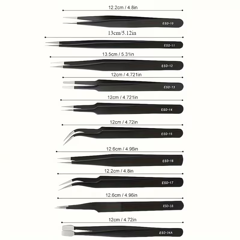 10Pcs Set Pinset Anti-Statik E - Electronics Project Kit ulasan dan harga