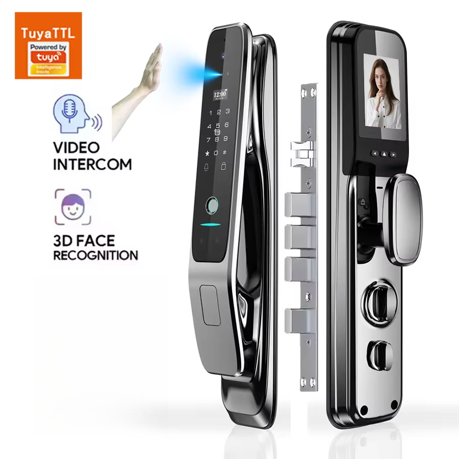 Kunci Pintu Pintar Otomatis Tu - Smart Door Lock Wifi ulasan dan harga