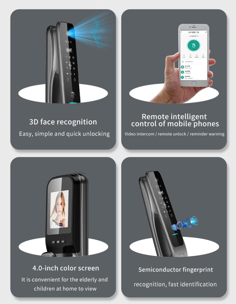Kunci Pintu Pintar Otomatis Tu - Smart Door Lock Wifi ulasan dan harga