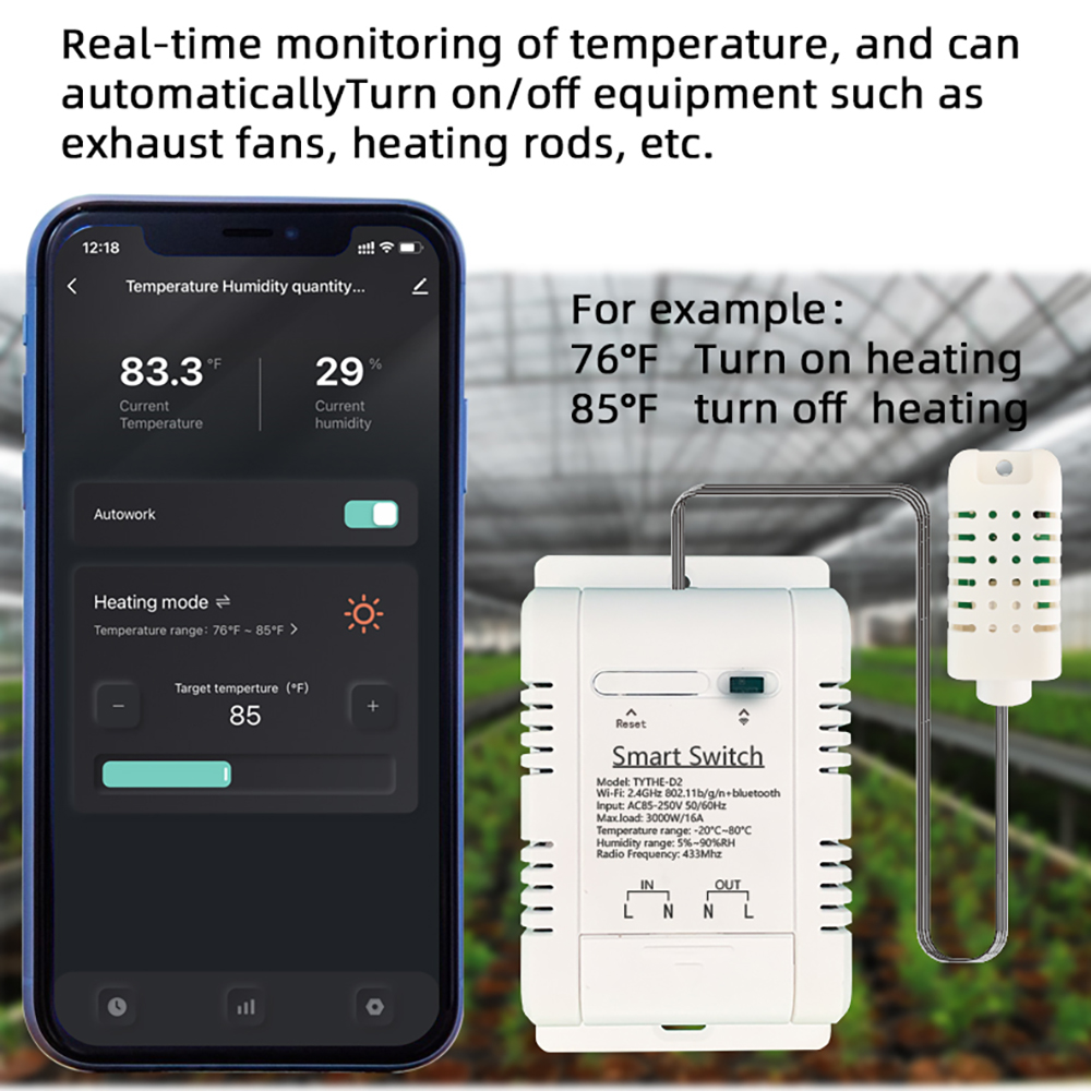 Tombol TH-16 WiFi kontrol nirk - Wifi Thermostat ulasan dan harga