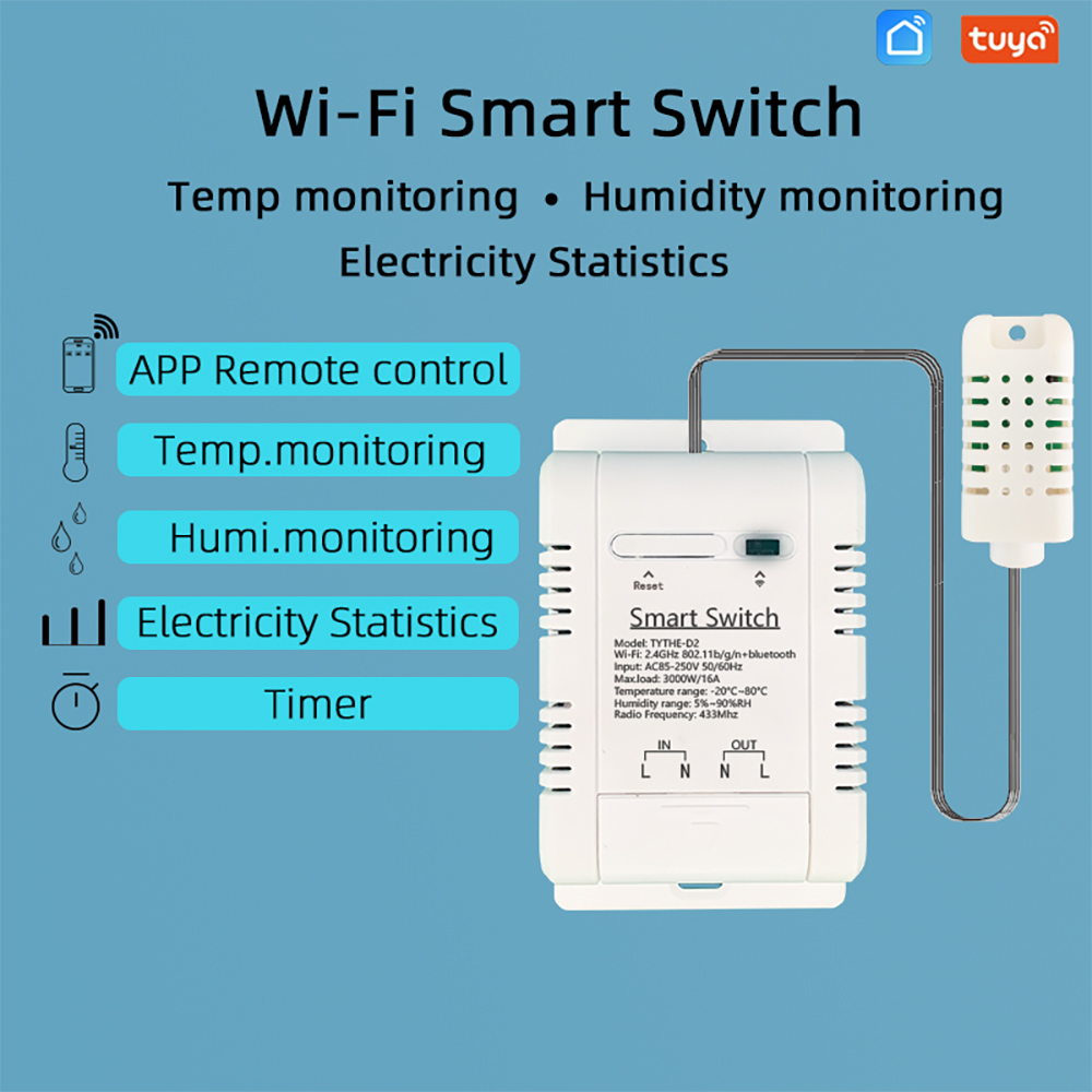 Tombol TH-16 WiFi kontrol nirk - Wifi Thermostat ulasan dan harga