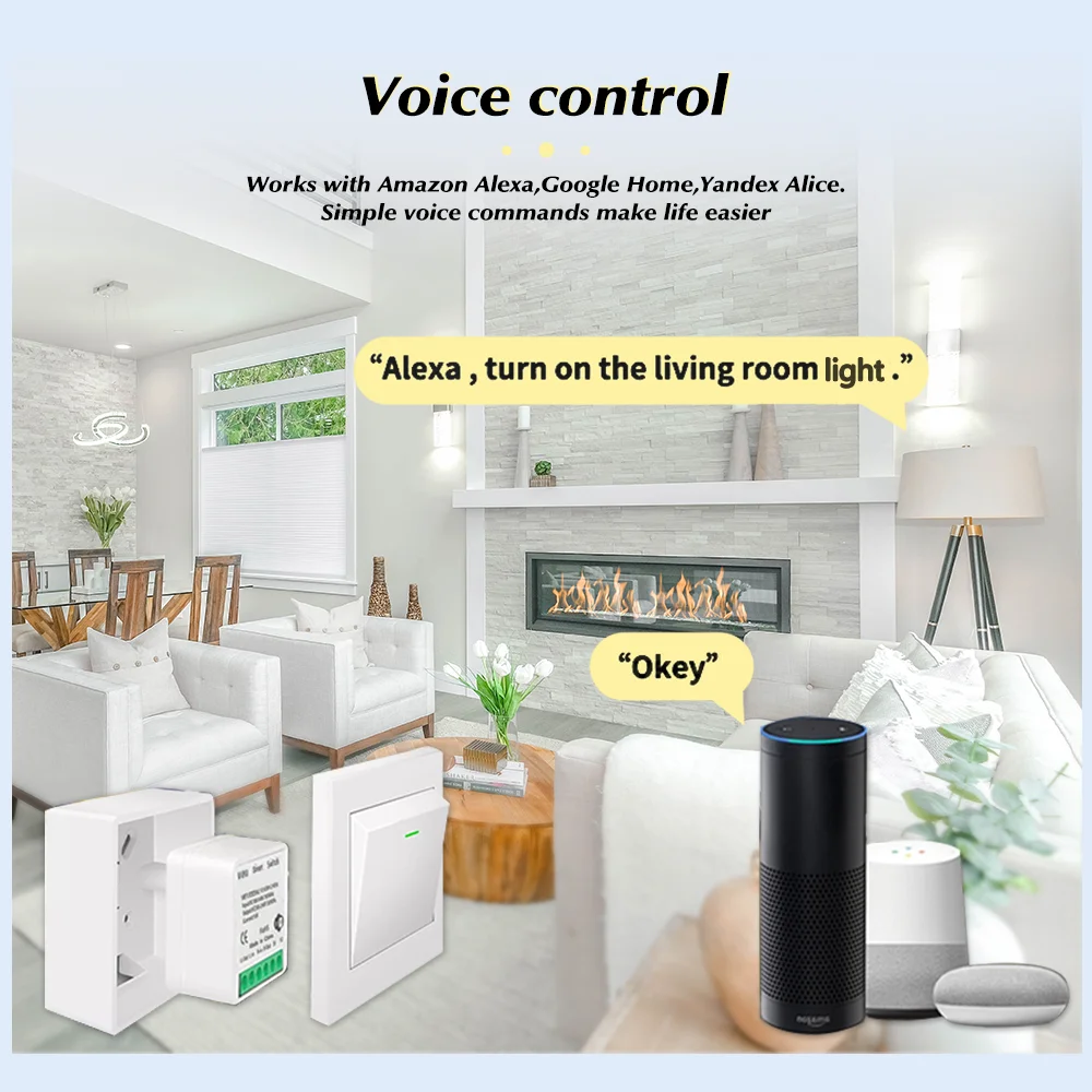 Untuk Tuya Mini Smart WiFi Swi - Smart Light Switch Wifi ulasan dan harga