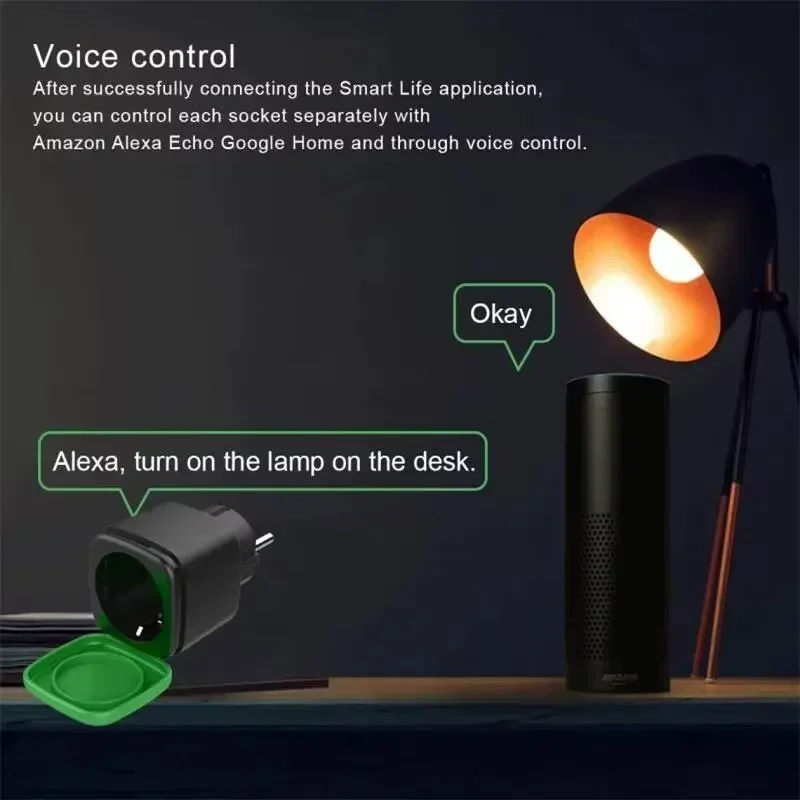 Tuya EU 16A WiFi Smart Waterpr - Wifi Smart Plug ulasan dan harga