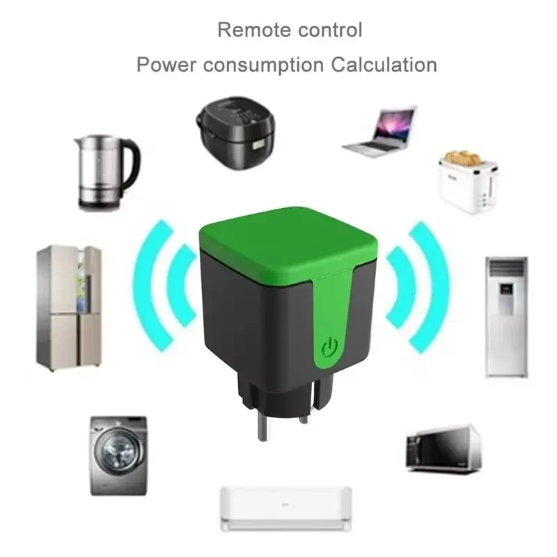 Tuya EU 16A WiFi Smart Waterpr - Wifi Smart Plug ulasan dan harga