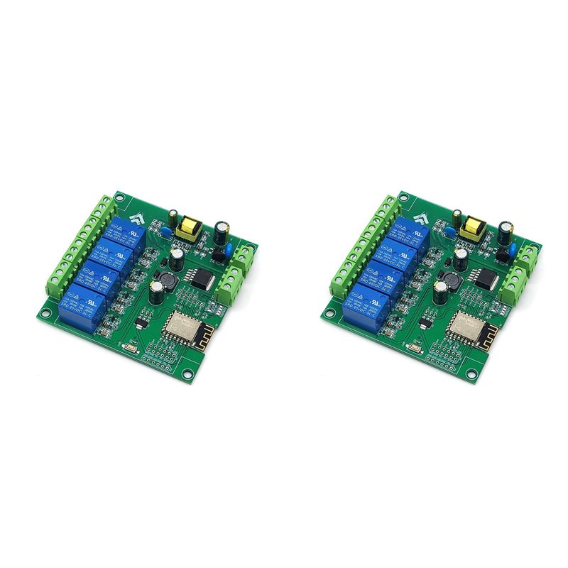 Y43A-2X Modul Relay WIFI 4 Sal - Esp8266 Relay Module ulasan dan harga