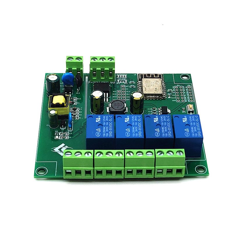 Y43A-2X Modul Relay WIFI 4 Sal - Esp8266 Relay Module ulasan dan harga