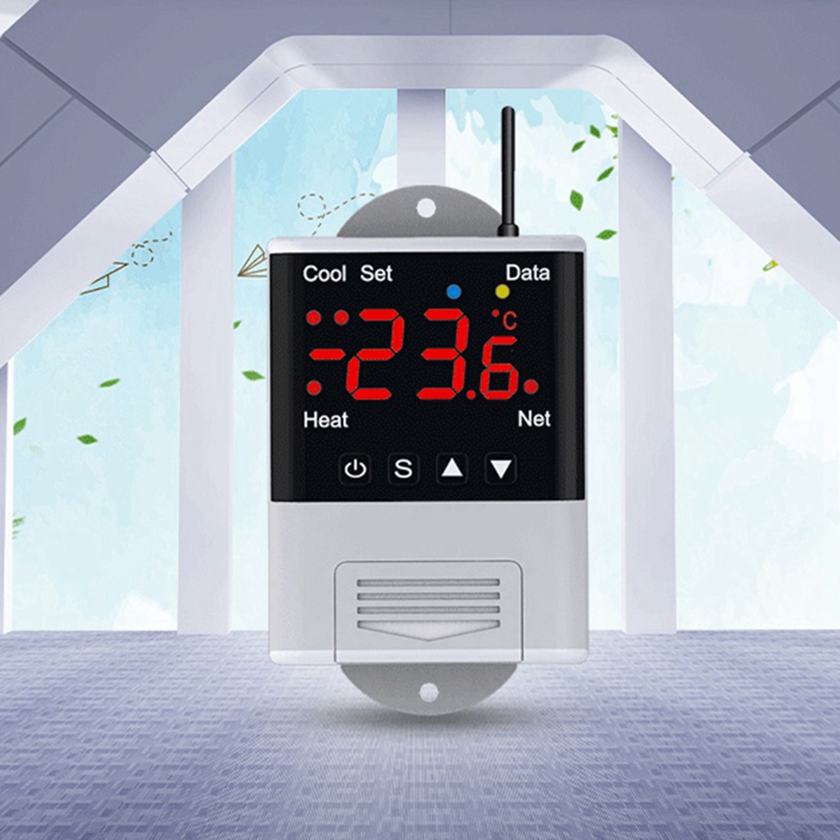 AFOURT-2X Pengontrol Suhu Nirk - Wifi Thermostat ulasan dan harga