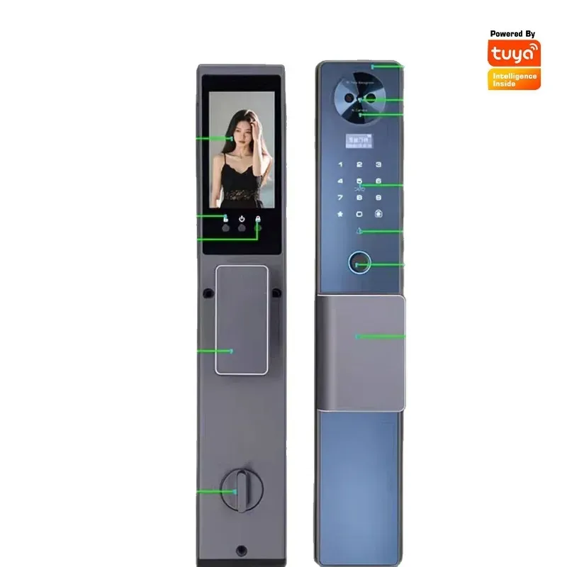 Kunci Pintar dengan Pengenalan - Smart Door Lock Wifi ulasan dan harga