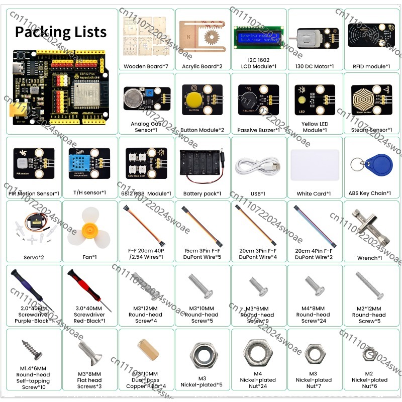 Kit Komponen Elektronik Rumah  - Esp32 Smart Home Kit ulasan dan harga