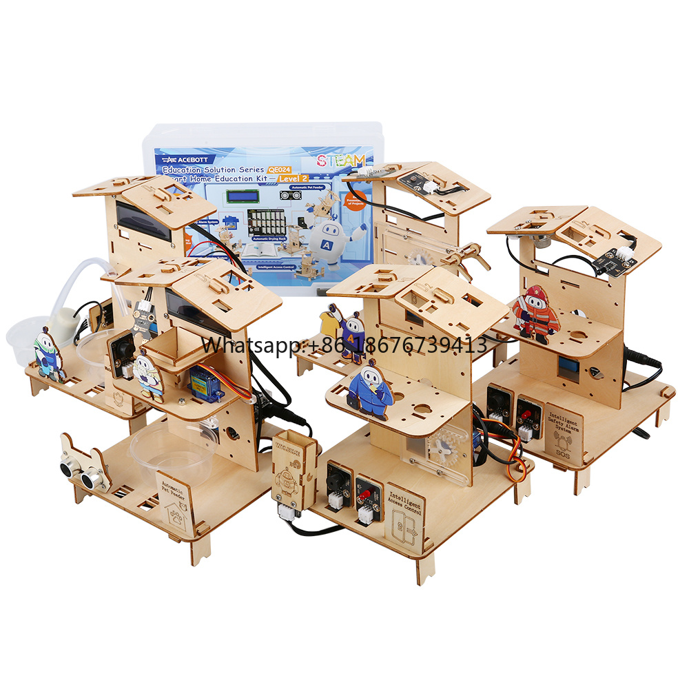 Kit Rumah Pintar Sekolah STEM  - Esp32 Smart Home Kit ulasan dan harga