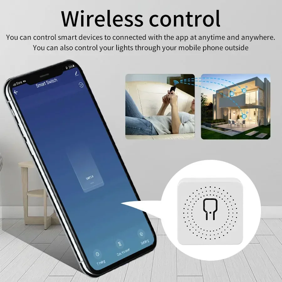 Sakelar Lampu Nirkabel WiFi Ce - Smart Light Switch Wifi ulasan dan harga