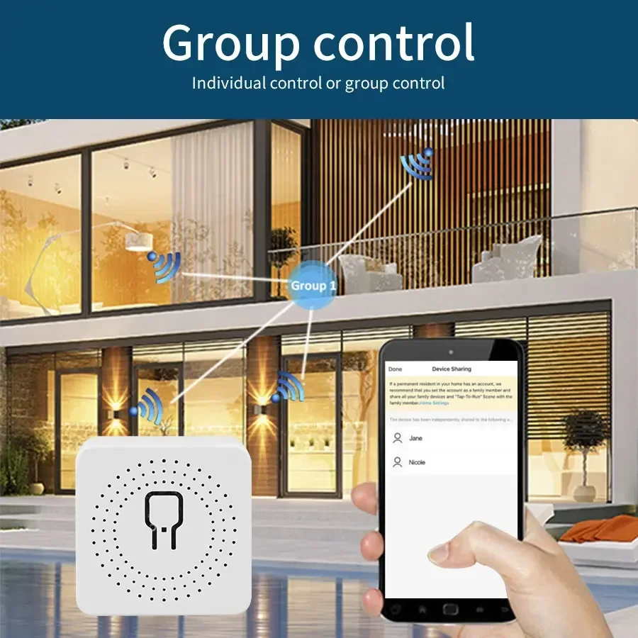 Sakelar Lampu Nirkabel WiFi Ce - Smart Light Switch Wifi ulasan dan harga