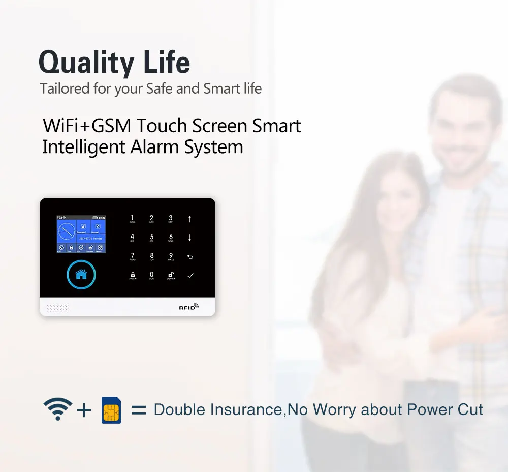 Perangkat Alarm Cerdas PGST, D - Smart Home Automation Kit ulasan dan harga