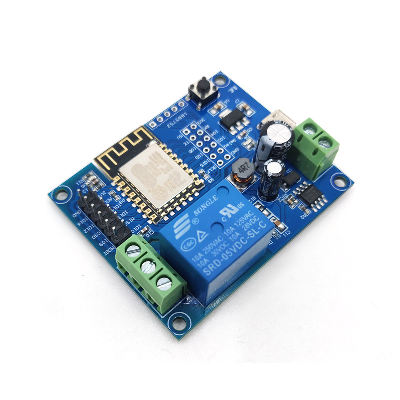Modul Relay Saluran Tunggal Wi - Esp8266 Relay Module ulasan dan harga