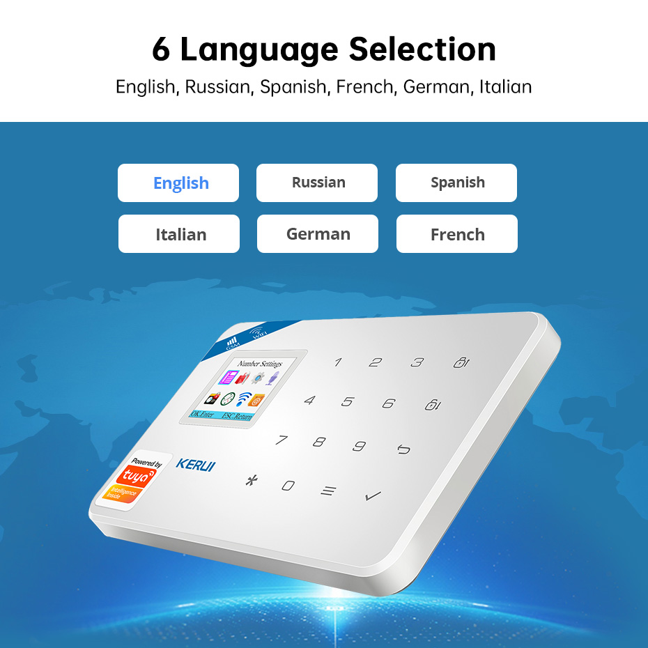 KERUI W181 detektor gerak cerd - Smart Home Automation Kit ulasan dan harga