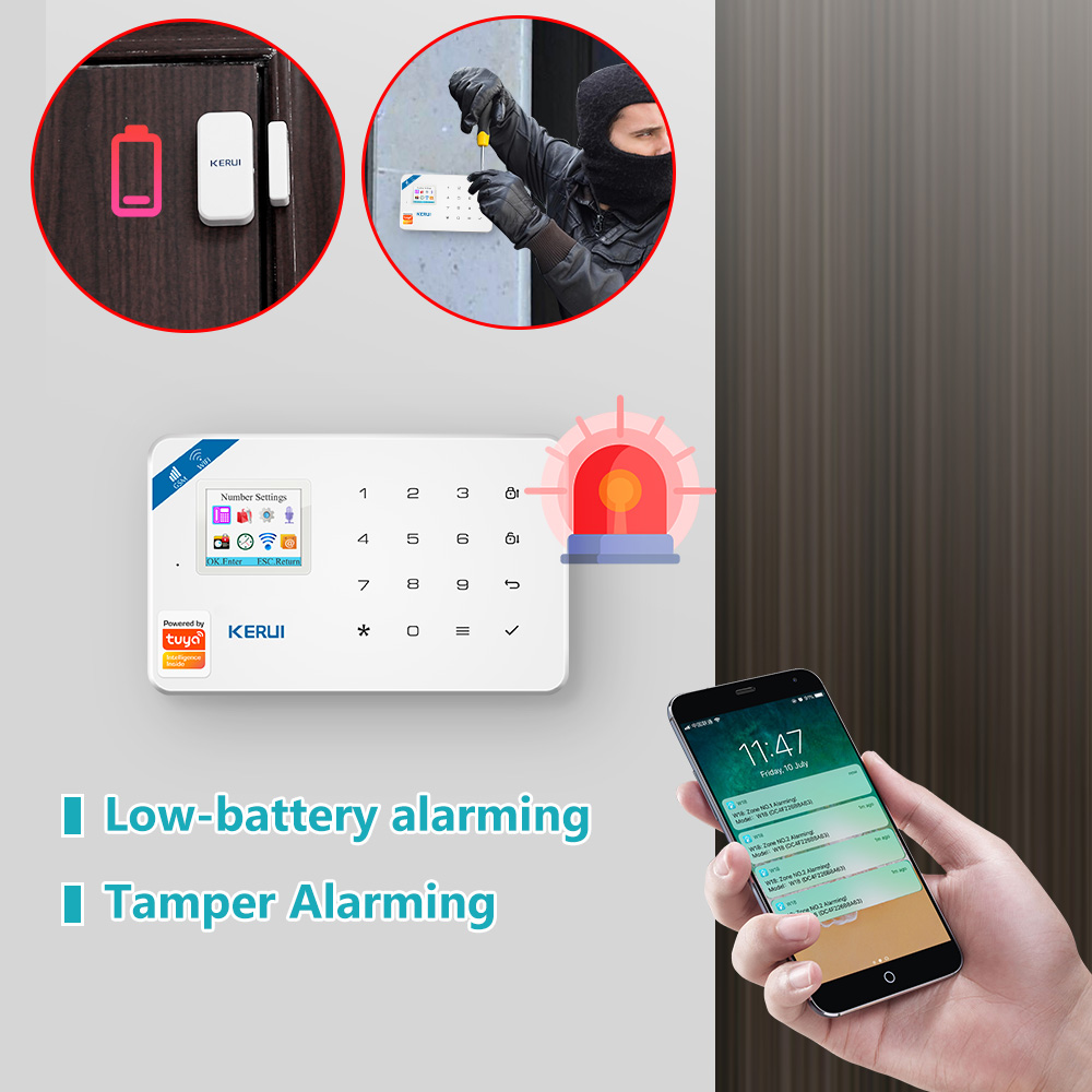KERUI W181 detektor gerak cerd - Smart Home Automation Kit ulasan dan harga