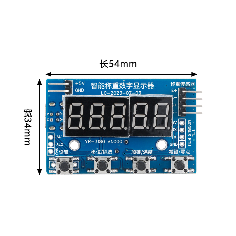 Load Cell HX711 AD Modul Senso - Sensor Kit Arduino ulasan dan harga