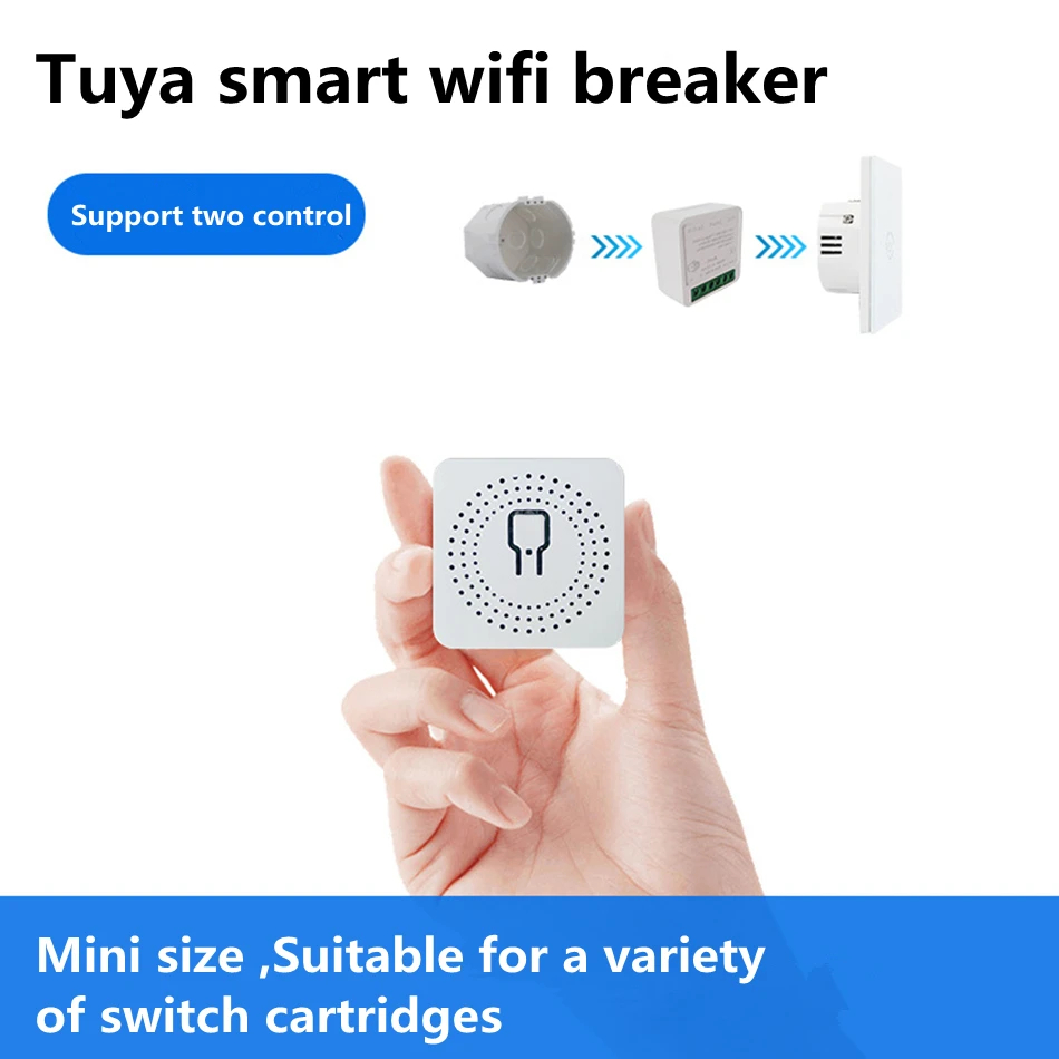 Sakelar Lampu Pintar Mini WiFi - Smart Light Switch Wifi ulasan dan harga