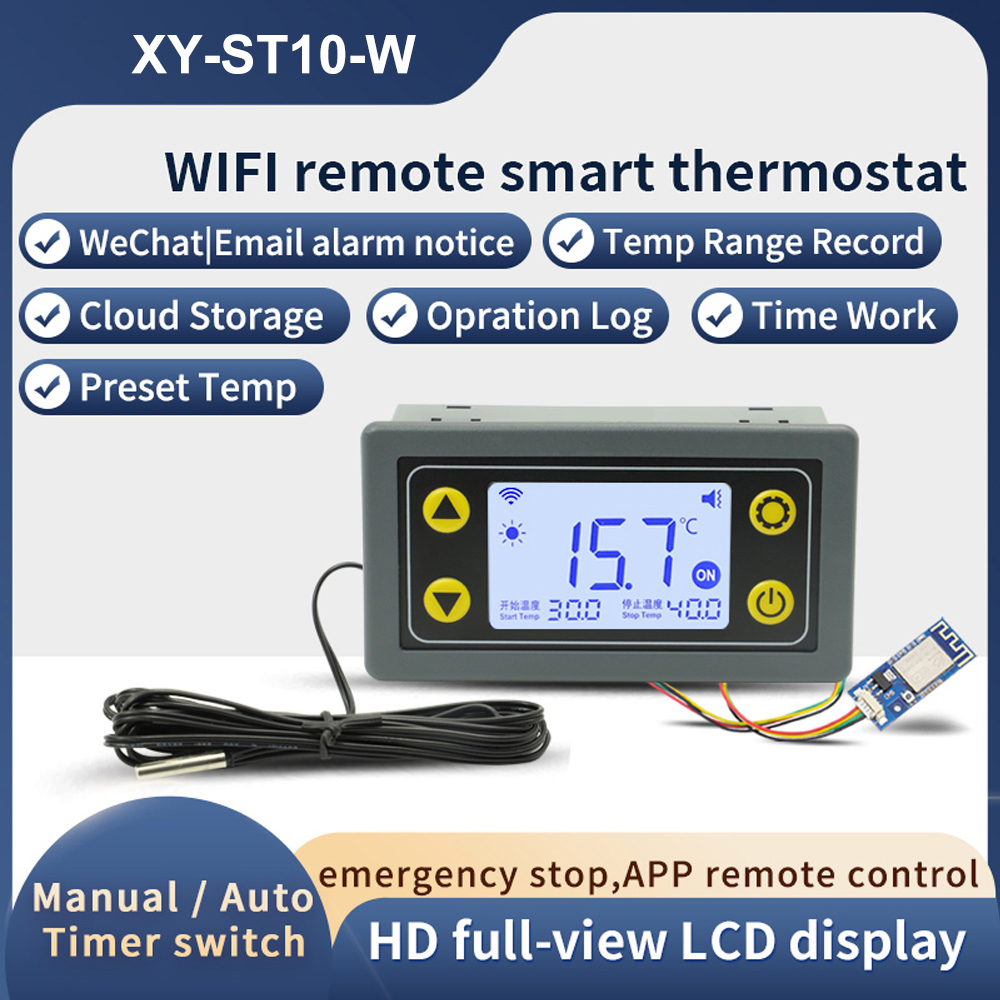 Termostat tampilan Digital pen - Wifi Thermostat ulasan dan harga