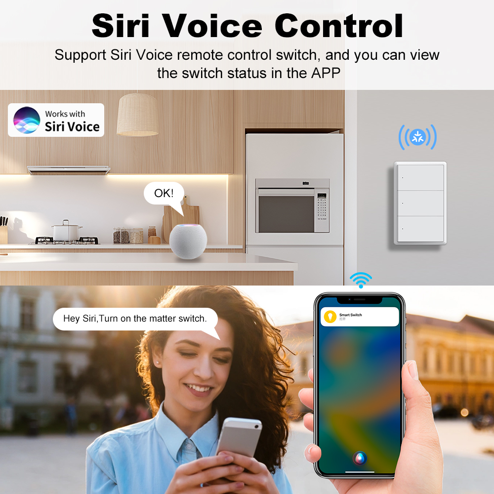 MANHOT Homekit WiFi Smart Swit - Smart Light Switch Wifi ulasan dan harga
