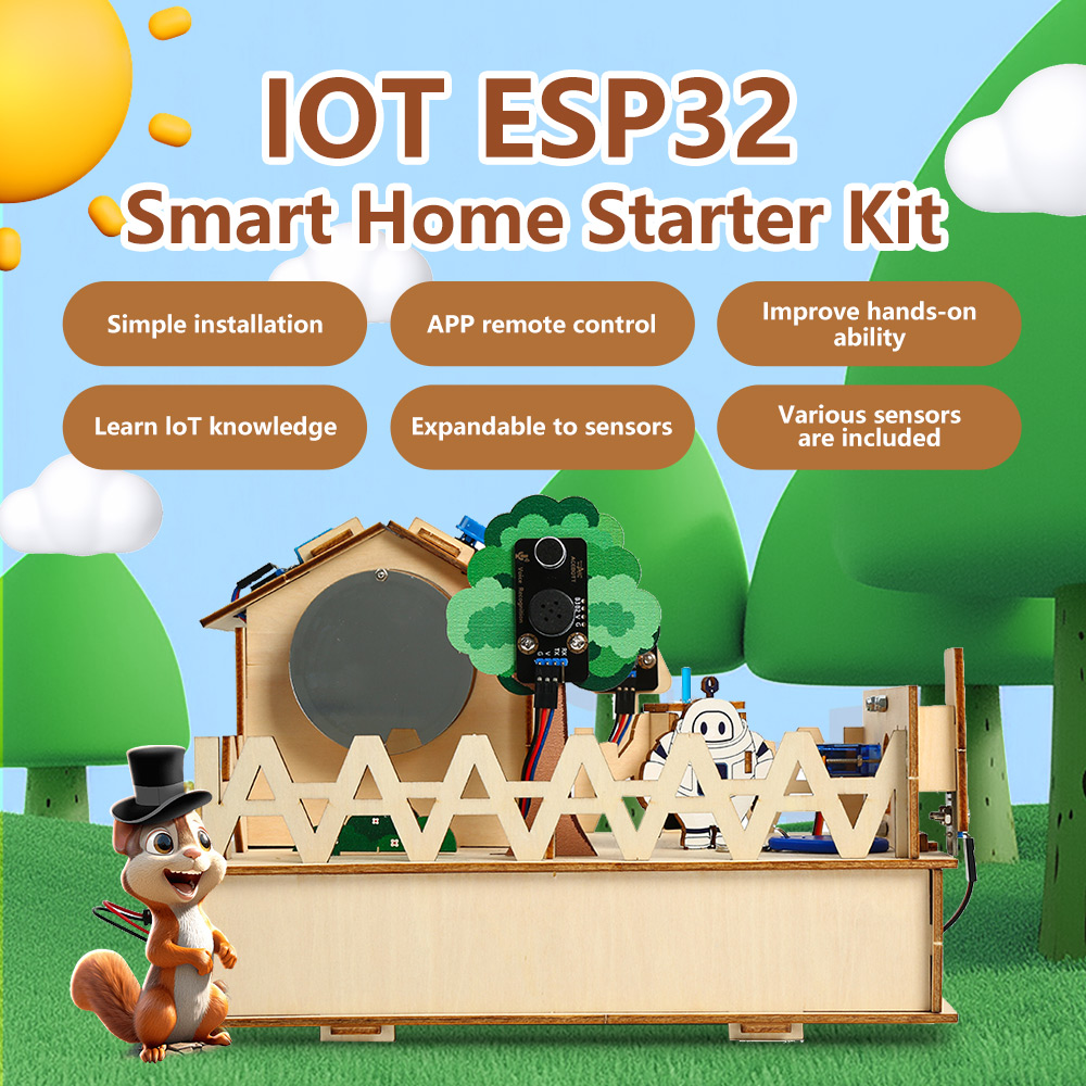 ACEBOTT Kit rumah cerdas DIY u - Esp32 Smart Home Kit ulasan dan harga
