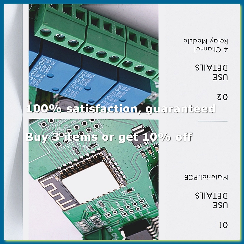 Modul Relay 4 Saluran WIFI Nir - Esp8266 Relay Module ulasan dan harga