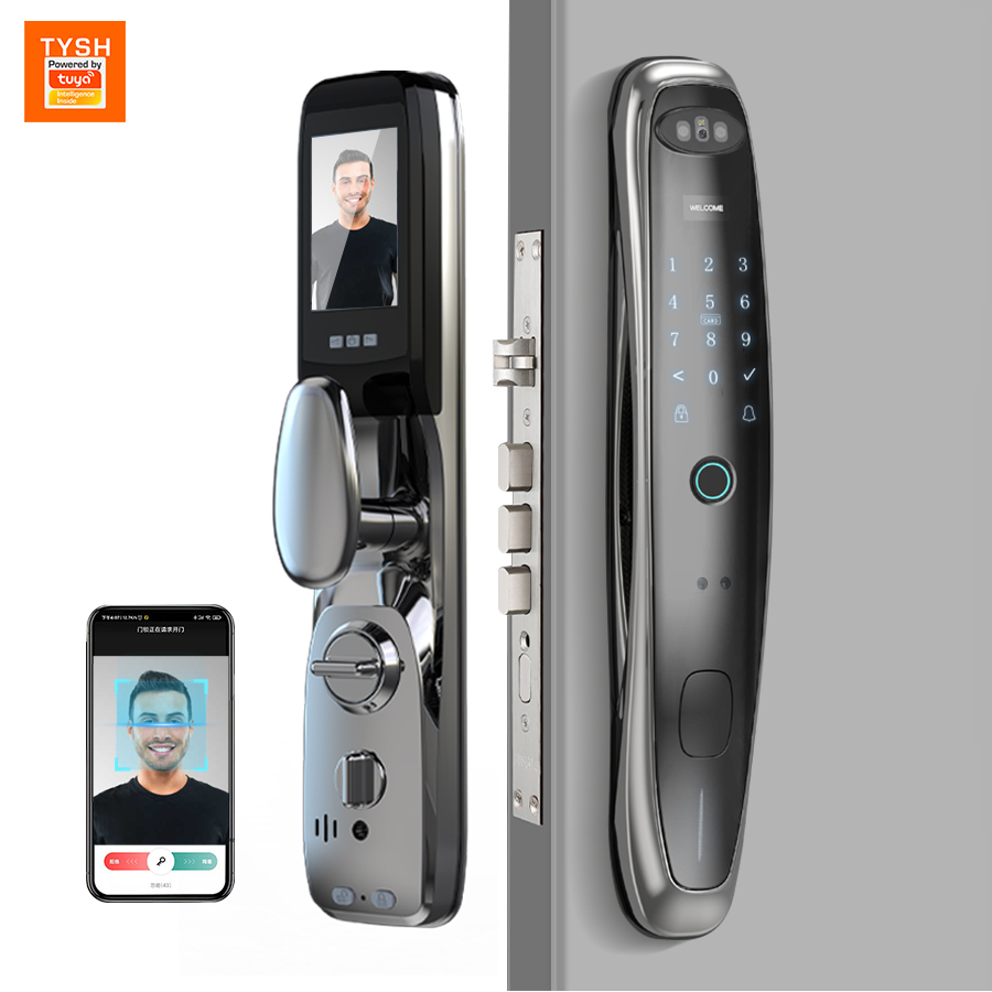 Kunci Pintu Pintar Tuya WiFi d - Smart Door Lock Wifi ulasan dan harga